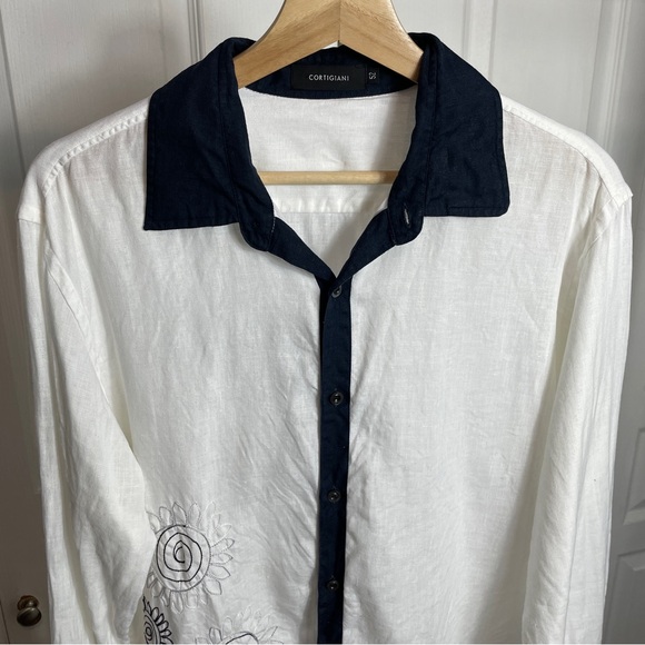 Italian LINEN Shirt - Picture 3 of 16